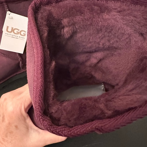 Australian Made Plum short Ugg boots NWT Size 8 - Picture 4 of 13